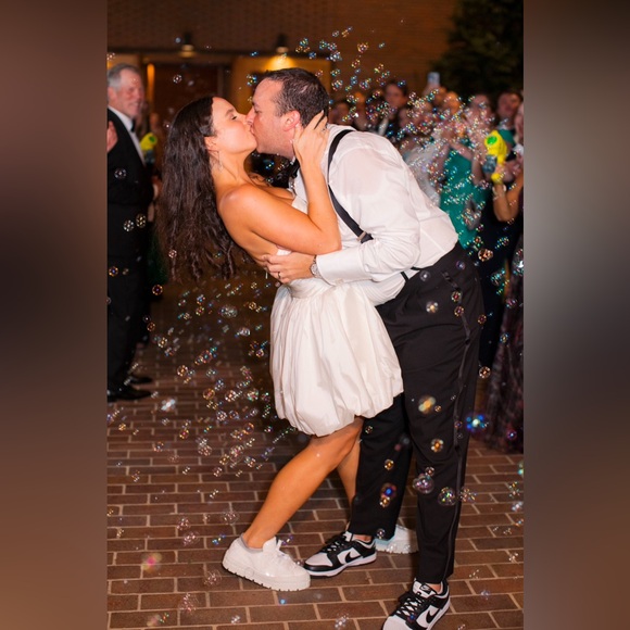 Amsale Taffeta Mini Dress - Picture 6 of 6